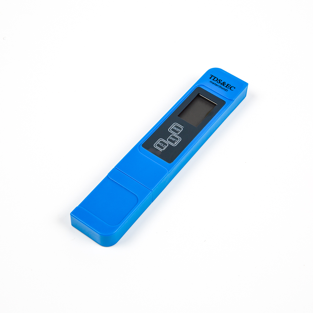 Цифровой измеритель (тестер) для воды TDS&EС с батарейкой, синий